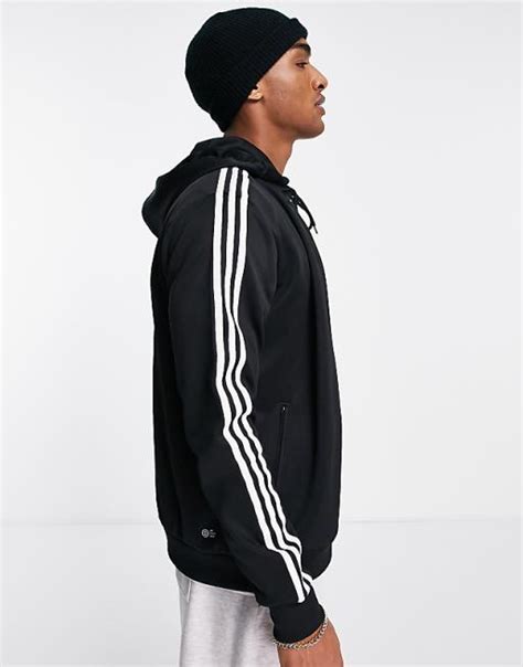 sudadera con cremalleras y rayas adidas originals|adidas .